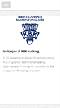 Mobile Screenshot of kbk.no